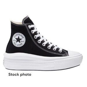Converse Chuck Taylor All Star High Move 'Black White' Womens 8
